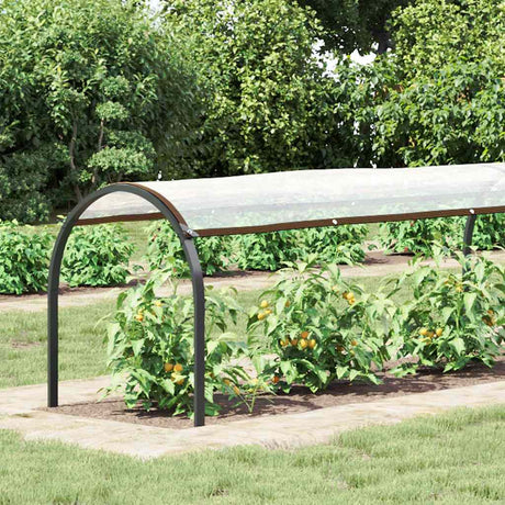 Vidaxx transparente Plane mit Ösen 1x10 m Polyethylen