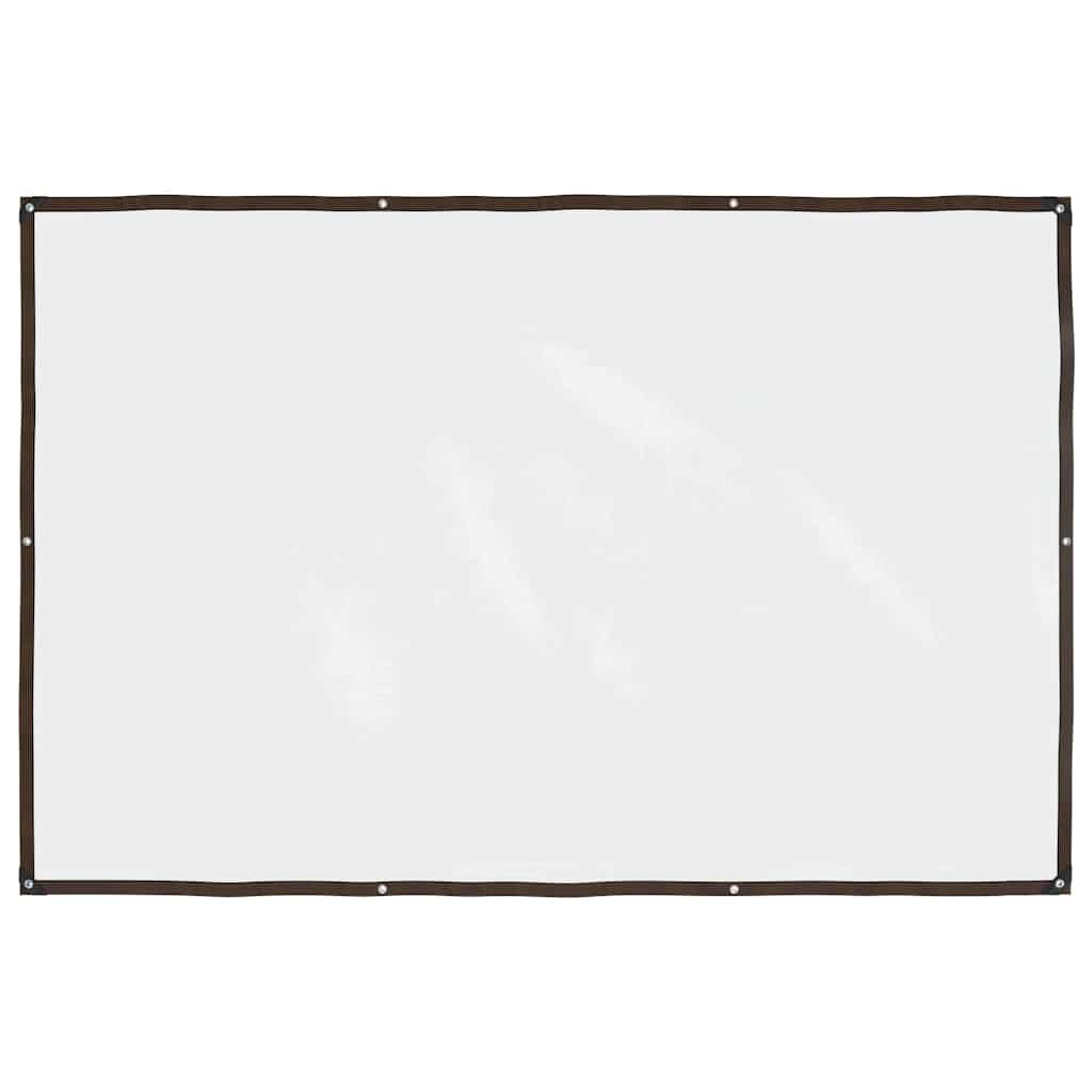 Vidaxx transparente Plane mit Ösen 2x3 m Polyethylen