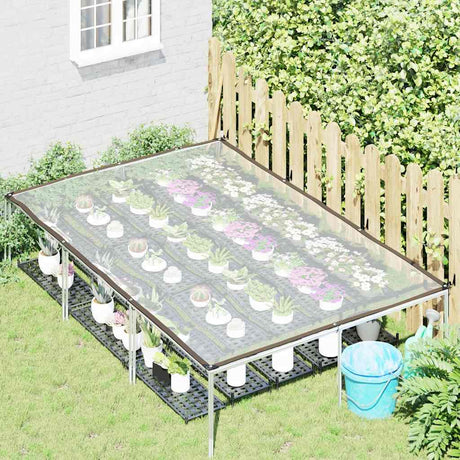 Vidaxx transparente Plane mit Ösen 2x3 m Polyethylen