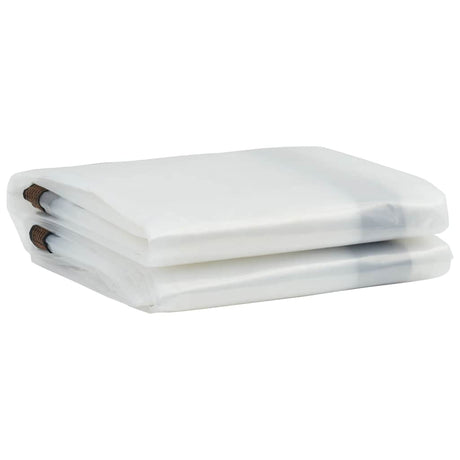 Vidaxx transparente Plane mit Ösen 3x4 m Polyethylen