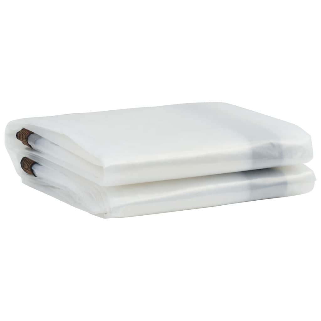 Vidaxx transparente Plane mit Ösen 4x5 m Polyethylen