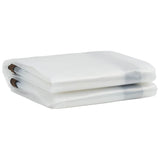 Vidaxx transparente Plane mit Ösen 4x10 m Polyethylen