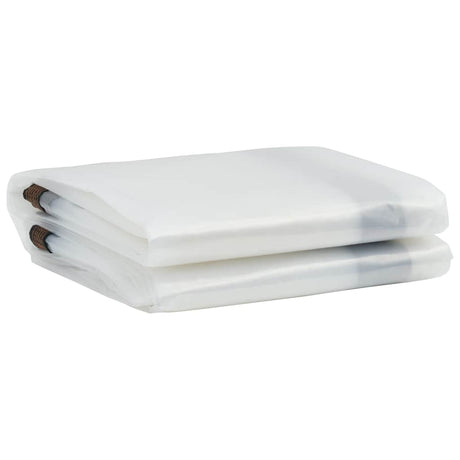 Vidaxx transparente Plane mit Ösen 4x10 m Polyethylen