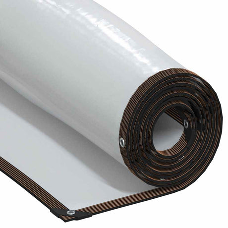 Vidaxx transparente Plane mit Ösen 5x10 m Polyethylen