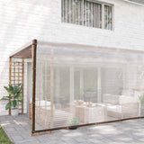 Vidaxx transparente Plane mit Ösen 5x10 m Polyethylen
