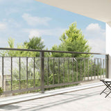 Vidaxx transparente Plane mit Ösen 1x10 m PVC