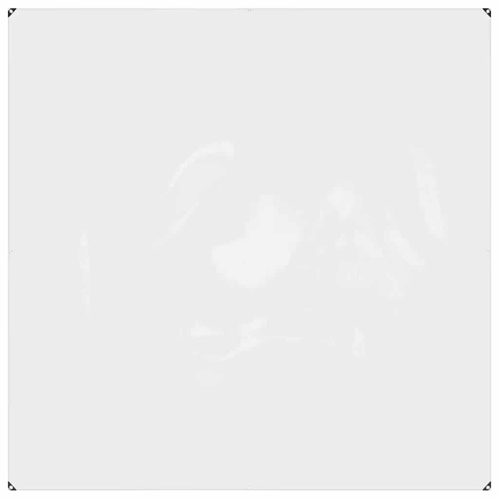 VidaXL transparente Plane mit Ösen 2x2 m PVC