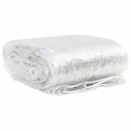 VidaXL transparente Plane mit Ösen 6x12 m PVC
