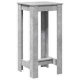 Vidaxl bartafel 51x50x103,5 cm bewerkt hout betongrijs