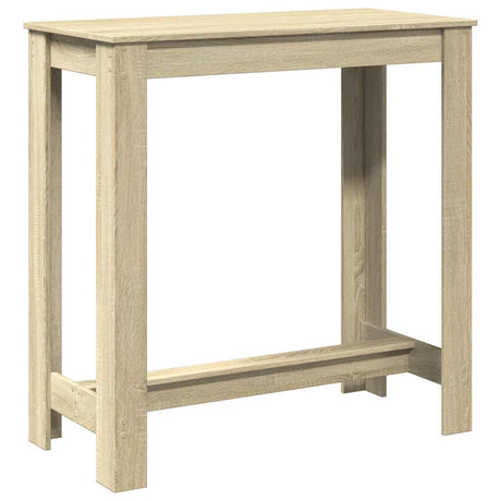 Vidaxl bartafel 102x50x103,5 cm bewerkt hout sonoma eikenkleurig