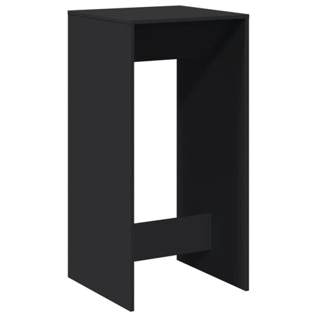 Vidaxl bartafel 51x50x103,5 cm bewerkt hout zwart