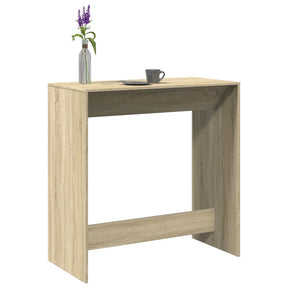 Vidaxl bartafel 102x50x103,5 cm bewerkt hout sonoma eikenkleur