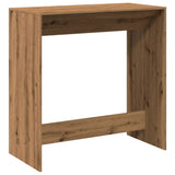 Vidaxl bartafel 102x50x103,5 cm bewerkt hout artisanaal eikenkleur