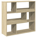 Vidaxl boekenkast kamerscherm 100x33x94,5 cm sonoma eikenkleurig
