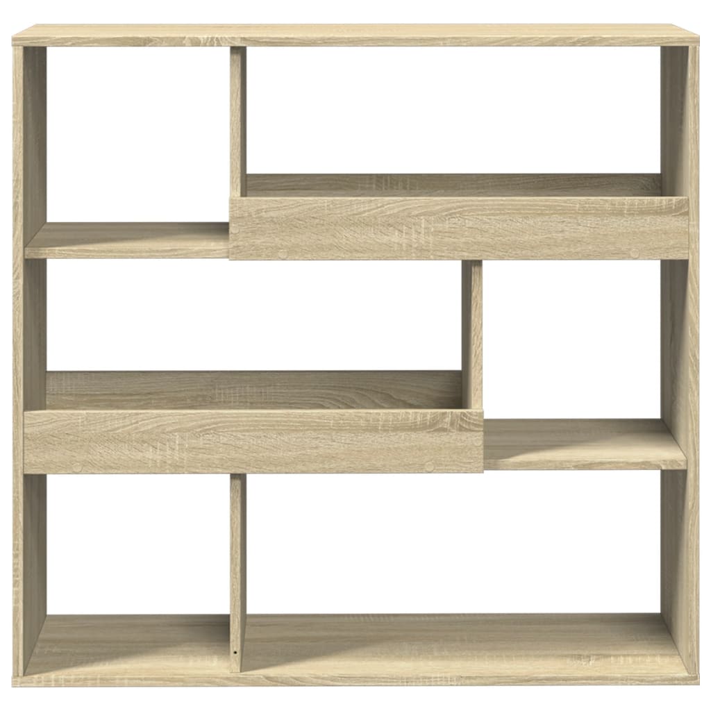Vidaxl boekenkast kamerscherm 100x33x94,5 cm sonoma eikenkleurig