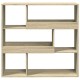 Vidaxl boekenkast kamerscherm 100x33x94,5 cm sonoma eikenkleurig