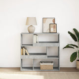 Vidaxl boekenkast kamerscherm 100x33x94,5 cm betongrijs