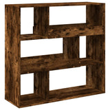 Vidaxl boekenkast kamerscherm 100x33x94,5 cm gerookt eikenkleurig