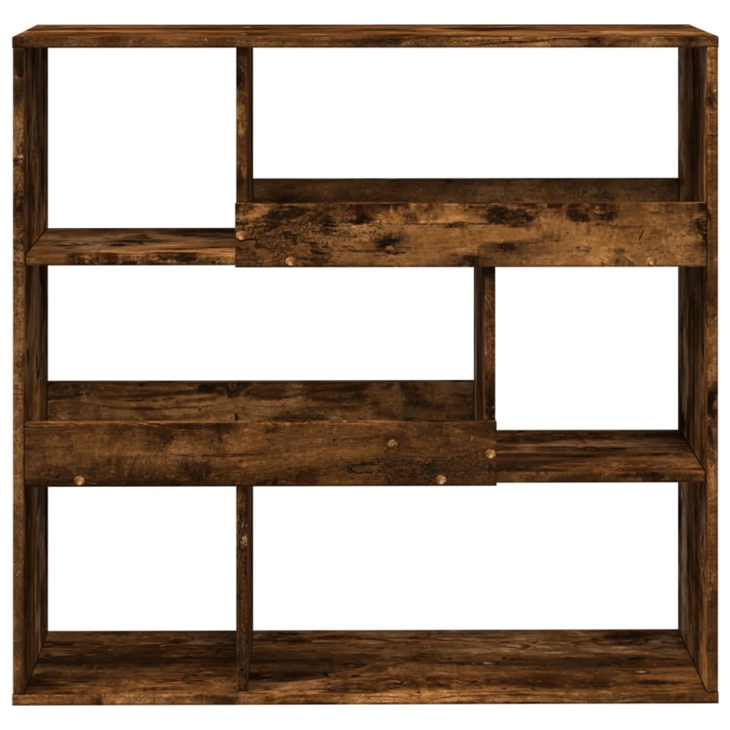 Vidaxl boekenkast kamerscherm 100x33x94,5 cm gerookt eikenkleurig