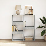 Vidaxl boekenkast kamerscherm 100x33x115 cm betongrijs