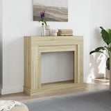 Vidaxl haardombouw 100x30x87,5 cm bewerkt hout sonoma eikenkleurig
