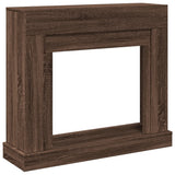 Vidaxl haardombouw 100x30x87,5 cm bewerkt hout bruin eikenkleurig
