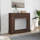 Vidaxl haardombouw 100x30x87,5 cm bewerkt hout bruin eikenkleurig