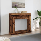Vidaxl haardombouw 100x30x87,5 cm bewerkt hout oud houtkleurig