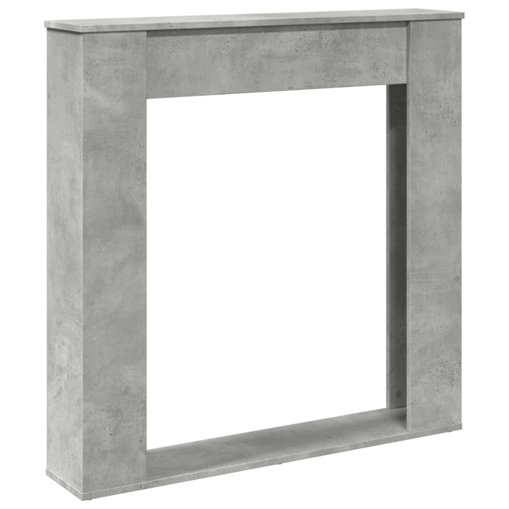 Vidaxl haardombouw 100x20x100 cm bewerkt hout betongrijs