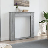 Vidaxl haardombouw 100x20x100 cm bewerkt hout grijs sonoma eikenkleur