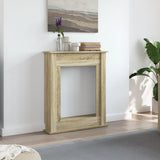 Vidaxl haardombouw 75x20x87,5 cm bewerkt hout sonoma eikenkleurig
