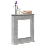 Vidaxl haardombouw 75x20x87,5 cm bewerkt hout betongrijs