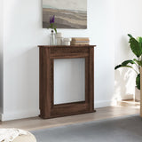 Vidaxl haardombouw 75x20x87,5 cm bewerkt hout bruin eikenkleurig