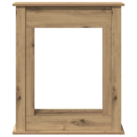 Vidaxl haardombouw 75x20x87,5 cm bewerkt hout artisanaal eikenkleurig