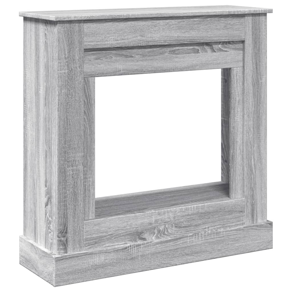 Vidaxl haardombouw 90x30x90 cm bewerkt hout grijs sonoma eikenkleur