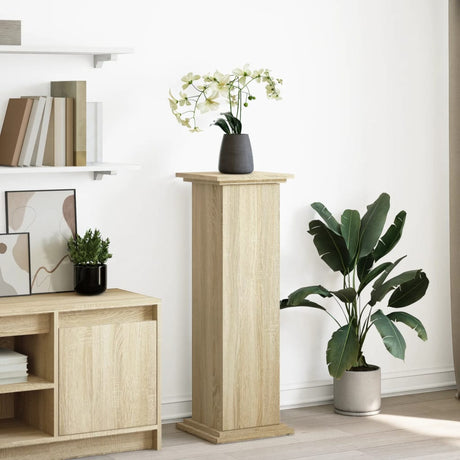 Vidaxx Sockel mit Stauraum 31x30x90 cm Fertigholz Sonoma-Eiche
