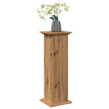 VidaXL Sockel mit Stauraum 31x30x90 cm Holz, handwerkliche Eichenfarbe