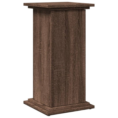 Vidaxx Sockel mit Stauraum 31x30x60 cm Fertigholz Eiche braun