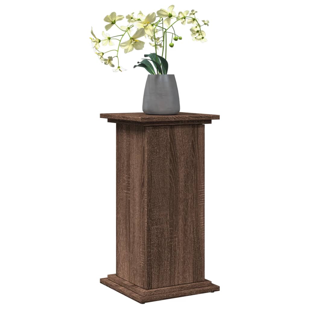 Vidaxx Sockel mit Stauraum 31x30x60 cm Fertigholz Eiche braun