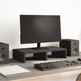 Vidaxx Monitorständer 50x27x10 cm, lackiertes Holz schwarz