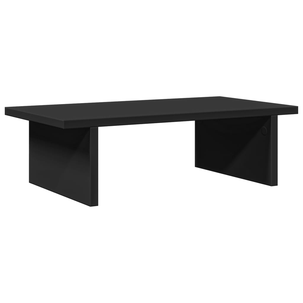 Vidaxxl Monitorständer 50x27x15 cm verarbeitetes Holz schwarz