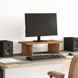 Vidaxxl Monitorständer 50x27x15 cm verarbeitetes Holz, altholzfarben