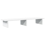 Vidaxx Monitorständer 100x27x15 cm Holzwerkstoff weiß