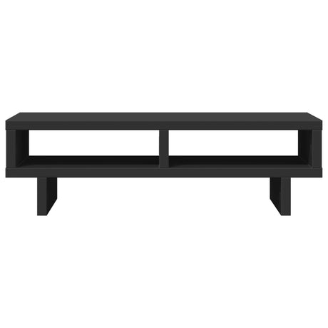 Vidaxxl Monitorständer 50x27x15 cm verarbeitetes Holz schwarz