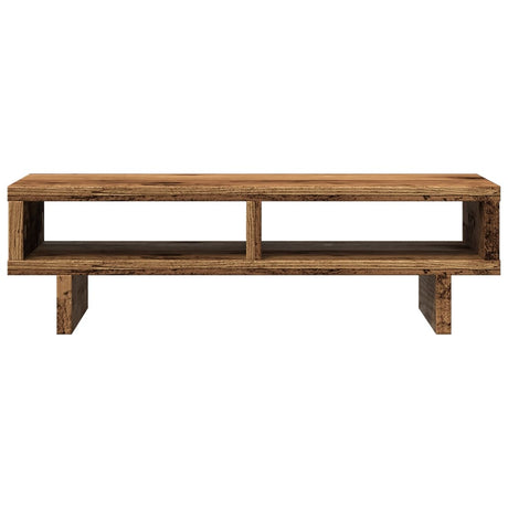 Vidaxxl Monitorständer 50x27x15 cm verarbeitetes Holz, altholzfarben