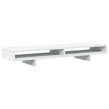 Vidaxx Monitorständer 100x27x15 cm Holzwerkstoff weiß