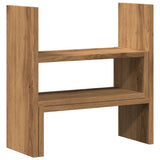 Vidaxx Schreibtisch-Organizer 40 x 17 x 41 cm, handgefertigtes Holz, handgefertigte Eiche