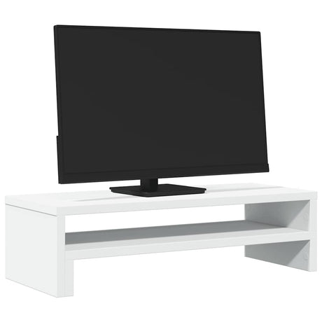 Vidaxx Monitorständer 54x22x15 cm Holzwerkstoff weiß