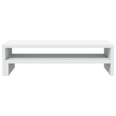 Vidaxx Monitorständer 54x22x15 cm Holzwerkstoff weiß
