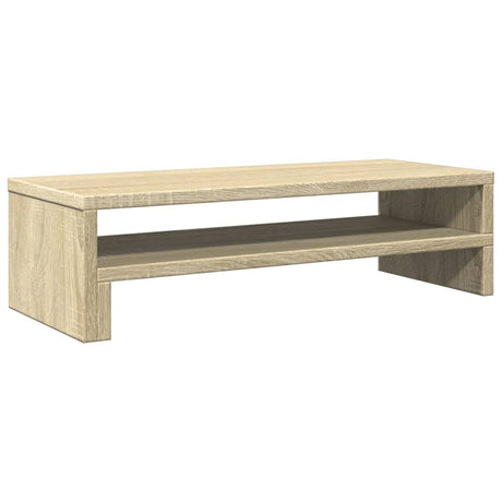 Vidaxxl Monitorständer 54x22x15 cm, Holzwerkstoff Sonoma-Eiche-farbig
